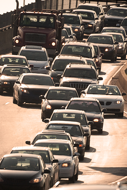 Cars in the Houston Heat